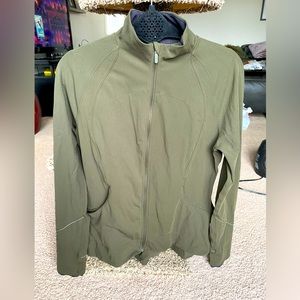 Lululemon dark olive green jacket
